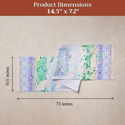 Maison d' Hermine Table Runner 100% Combed Cotton 14.5"x72" | Table Runners 72 - Image 5