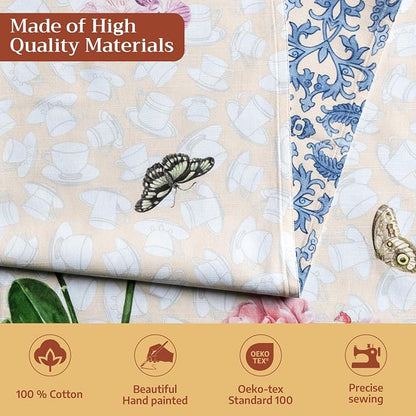 Maison d' Hermine Table Runner 100% Cotton 14.50" x 72" | Table Runners 72 - Image 3