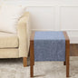 Solino Home 100% Pure Linen Table Runner Chambray Indigo, Athena 14 x 36 in | by SolinoHome