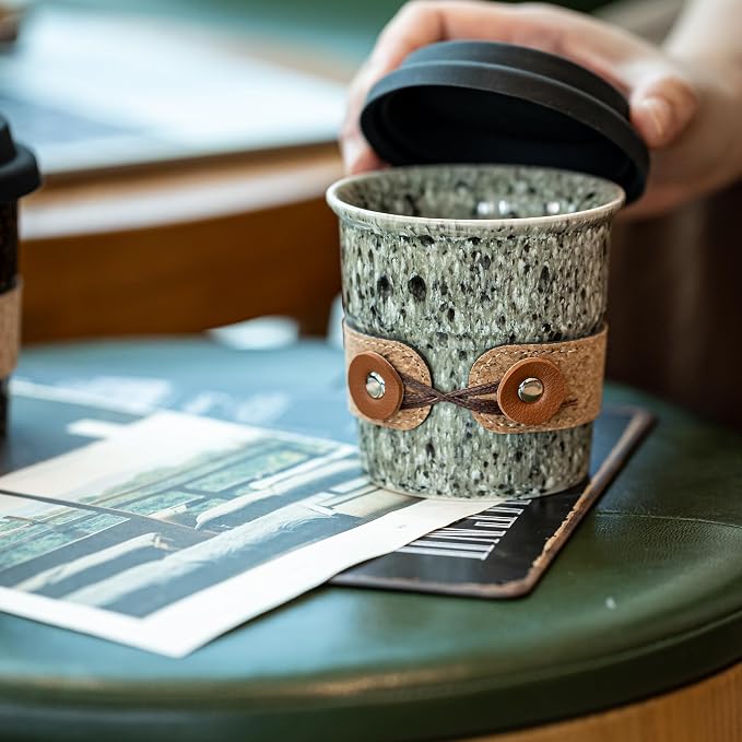 Travel Coffee Mug, Reusable Coffee Cup - Image 3