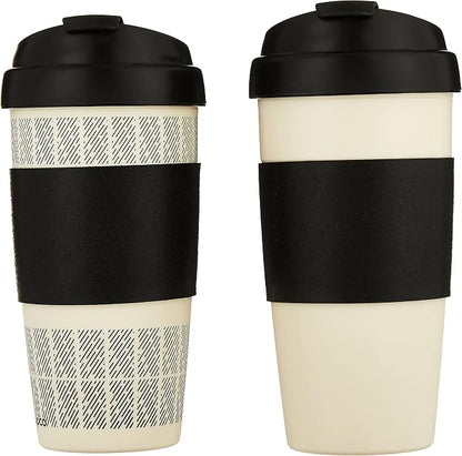 Copco 5237160 Reusable, Insulated Double Wall Travel Mugs 16-ounce White/Black - Image 2