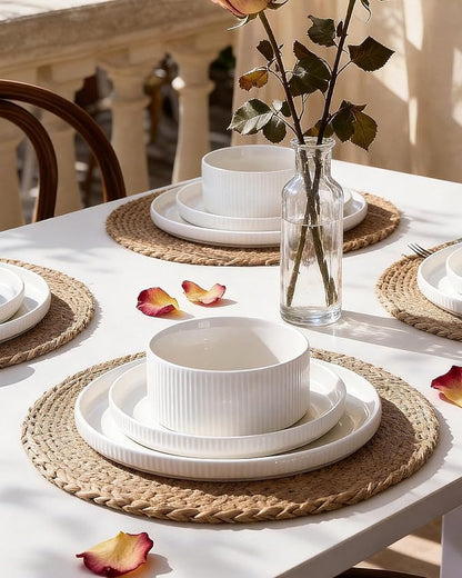 Line Porcelain Dinnerware Set, dish set - Image 2