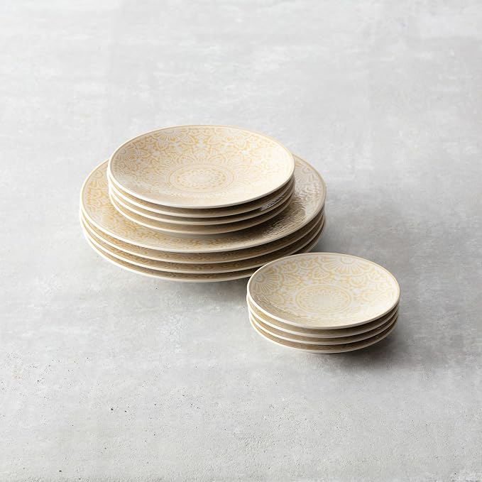Fortessa Havana Porcelain, 12 Piece Dinnerware Set - Image 3
