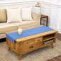 Solino Home Cotton Linen Table Runner Blue, Hemstitch Collection 14 x 48 in | by SolinoHome