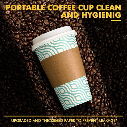 RACETOP 16 oz Paper Coffee Cups - Image 9