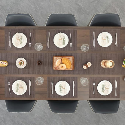 Myir JUN Table Runner Home Decor Dining Table Runners | Vinyl Table Runner 94 - Image 9