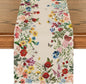 Artoid Mode Plants Floral Butterfly Valentine's Table Runner, Anniversary by ArtoidMode