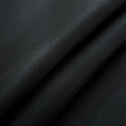 sancua 2 Pack Small Square Tablecloth 24 x 24 Inch Black, Stain and Wrinkle Resistant Washable Polyester Table Cloth Decorative Solid Fabric Table Cover for Nightstand End Bedside Tables
