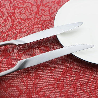6-Piece Flatware Set, Extra Thick Heavy Duty - Image 6