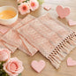 Boho Valentines Table Runner for Pink Tassel Home Decor 108 Inches Long by Niviy