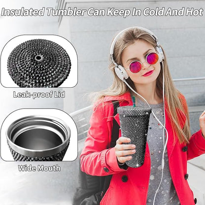 26oz Bling Rhinestone Tumbler - Image 3