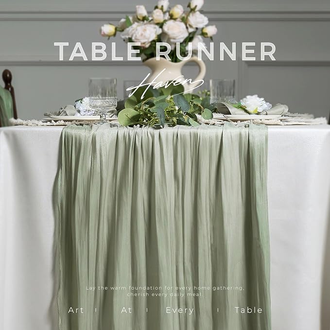 Leetaltree Dazzle Table Runner-Luxury Scarf Table Runner 120 Inch 10FT - Image 2