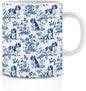 Chinoiserie Cavalier King Charles Spaniel Mug, Cavalier King Charles Spaniel by Unknown