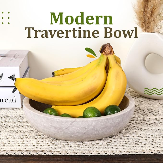 FNTSTICGOODS Travertine Decorative Bowl - Image 5