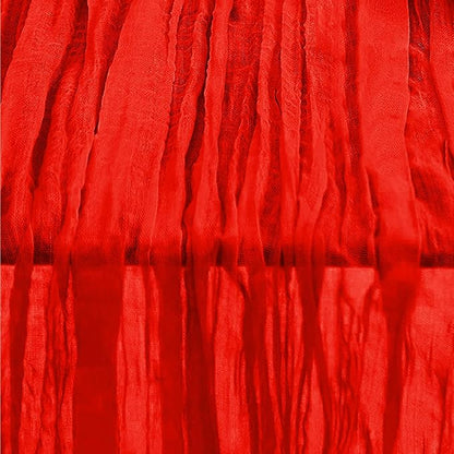 1 Pack Red Cheesecloth Table Runner 35x120 Inch 10Ft Rustic Gauze Cheese Cloth - Image 6