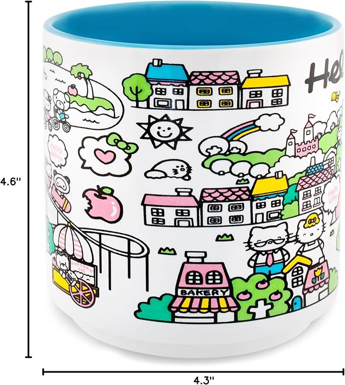 Silver Buffalo Sanrio Hello Kitty Destination Neighborhood Single Stackable - Image 5