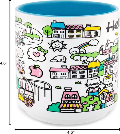 Silver Buffalo Sanrio Hello Kitty Destination Neighborhood Single Stackable - Image 5