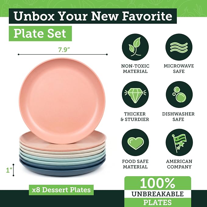 Grow Forward Premium Wheat Straw Plates - Image 3