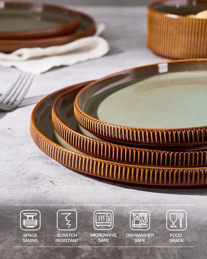 famiware Star 10/8 inches Salad Plates Set - Image 4
