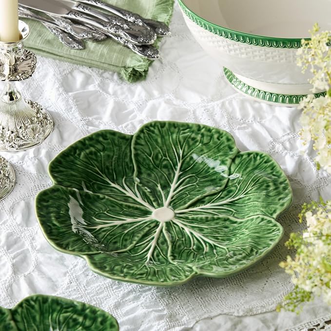 Le Jardin Green Cabbage Plates - Image 3