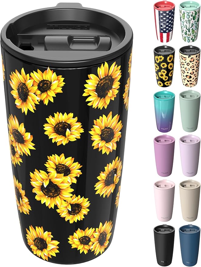 TILUCK 20 oz Insulated Coffee Tumbler by TILUCKBringsGoodLuck