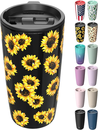 TILUCK 20 oz Insulated Coffee Tumbler by TILUCKBringsGoodLuck