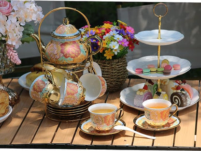 20 Pieces Porcelain Tea Set - Image 3
