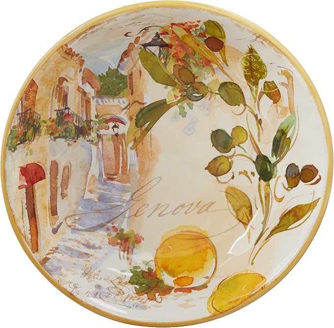 Certified International Piazzette 9.25" Soup/Pasta Bowls - Image 2