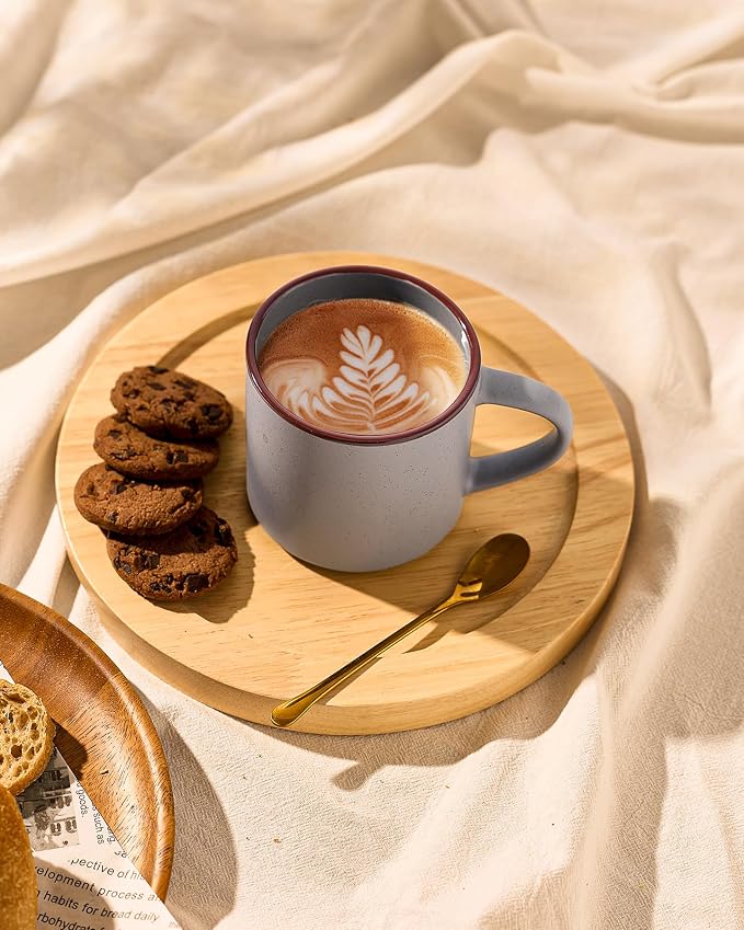famiware Coffee Mugs Set of 8, Nebula 14oz Coffee Mugs Ceramic Cup Set | - Image 7