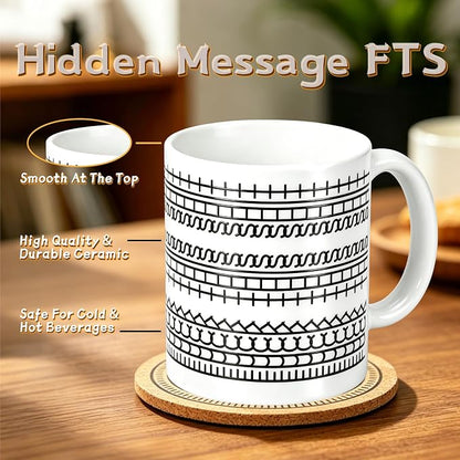 Fuck This Shit Coffee Mug, Secret Hidden Message Fuck This Shit Coffee Cup | - Image 4