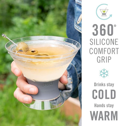 Host Freeze Insulated Martini Cooling Cups - Image 3