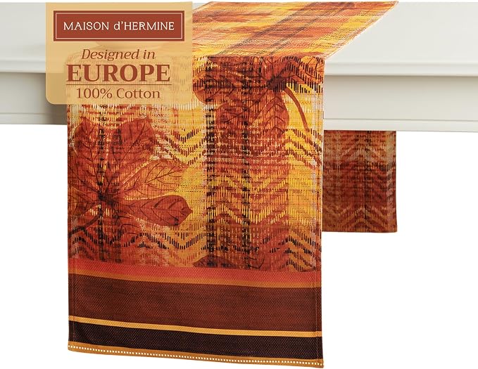 Maison d' Hermine Table Runner 100% Cotton 14.50" x 108" | Table Runners 108 by MaisondHermine