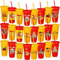 Skylety 24 Pcs Spanish Plastic Tumblers by Skylety