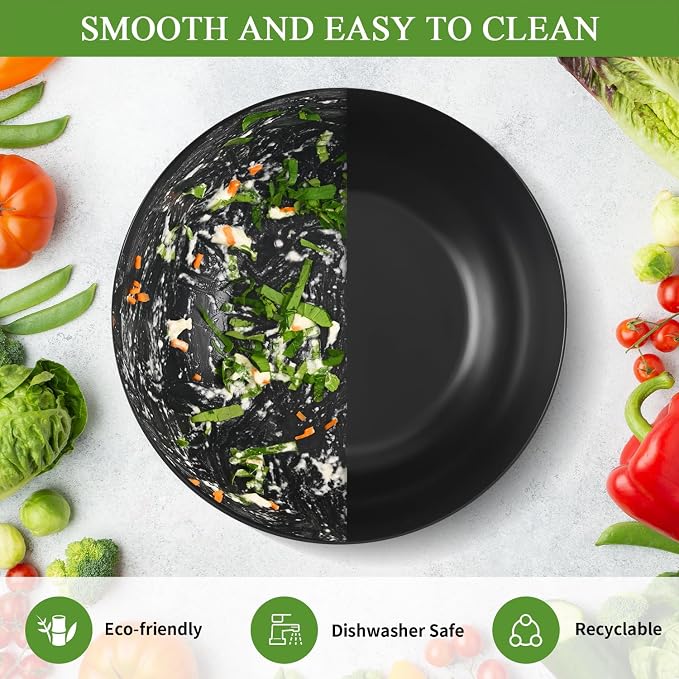 LOVYANXUE Salad Bowl with Lid, Nature Bamboo Mixing and Serving Bowl with Lid - Image 5