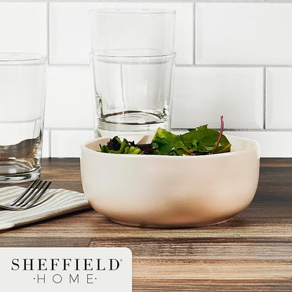 Sheffield Home Large Stoneware Cereal Bowls - Image 5