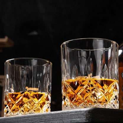 KANARS Old Fashioned Whiskey Glasses - 10 Oz Rocks Barware - Image 5
