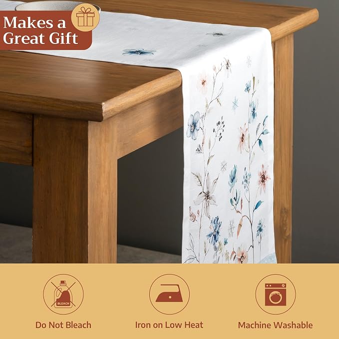 Maison d' Hermine Table Runner 100% Cotton 14.50" x 60" | Table Runners 60 - Image 5