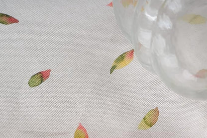 Maison d' Hermine Table Cloth Rectangle Table 100% Cotton 60 x 90 Inches Fall Tablecloth Reusable Everyday Use for Thanksgiving Christmas Decorations Dining Farmhouse Party (Pumpkin Passion)
