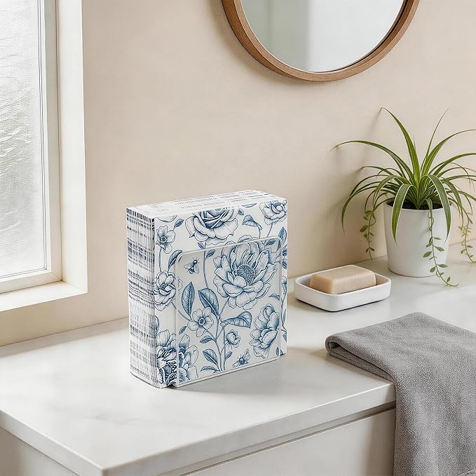 Clear Napkin Holder for Table, Acrylic Upright Napkin Dispenser for Kitchen - Image 5