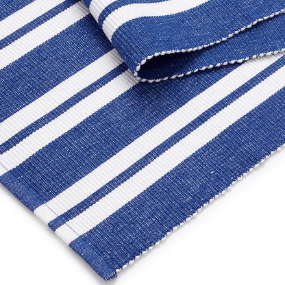Encasa XO Dining Table Runner 13"x98" | Yarn Dyed Fine Ribbed Cotton | Franca - Image 5