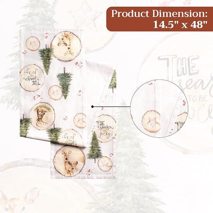Maison d' Hermine Table Runner 100% Cotton 14.50" x 48" | Table Runners 48 - Image 7