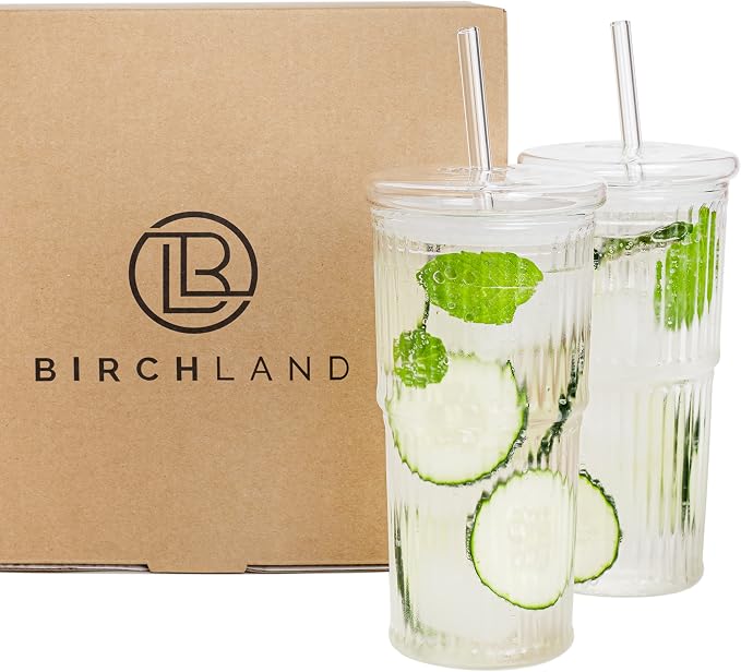 Birchland All Glass Iced Coffee Cup by Birchland