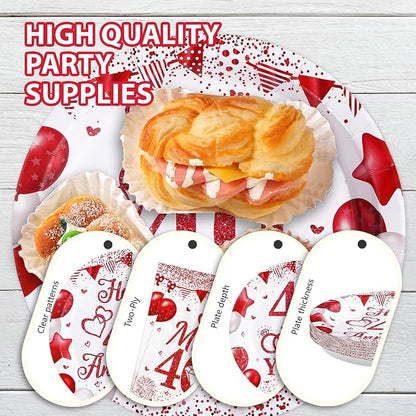 96Pcs 40th Wedding Anniversary Party Decorations - Image 6