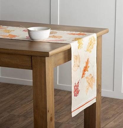 Maison d' Hermine Table Runner 100% Cotton 14.50" x 108" | Table Runners 108 - Image 9