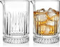 2pcs Cocktail Mixing Glass Bartender | 24oz Crystal Bar Stirring Glass | Old by Unknown