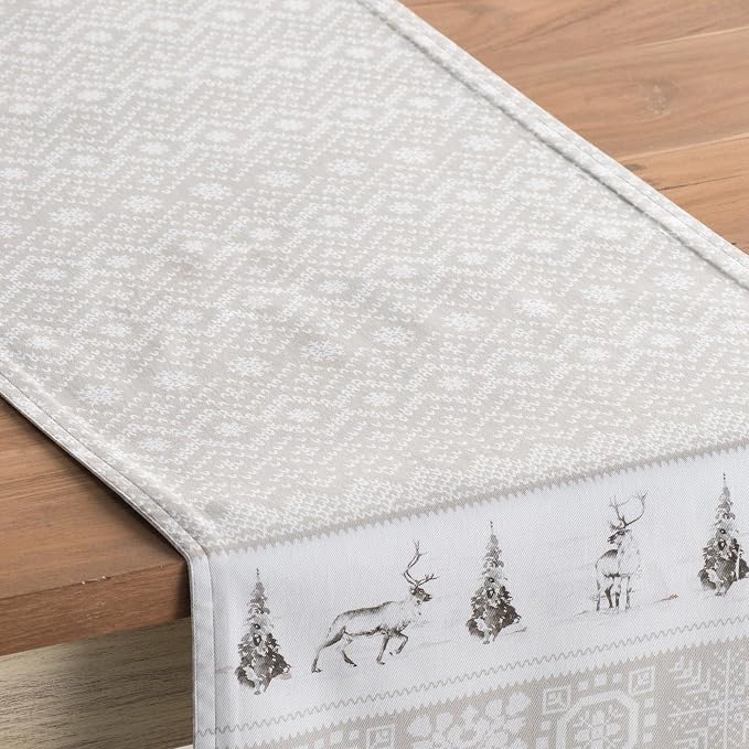 Maison d' Hermine Table Runner 100% Cotton 14.50" x 60" | Table Runners 60 - Image 9