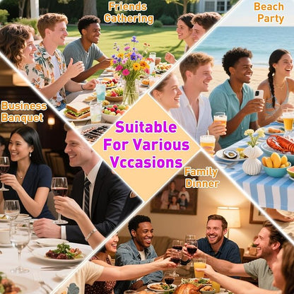 Silicone Placemat Set of 4,Heat Resistant Non-Slip Silicone Mat for Dining Table and Kitchen,Waterproof Wipeable Easy Clean Upgrade Table Mat 15.8"x11.8" Ultra-Thin Semi-Transparent(White)