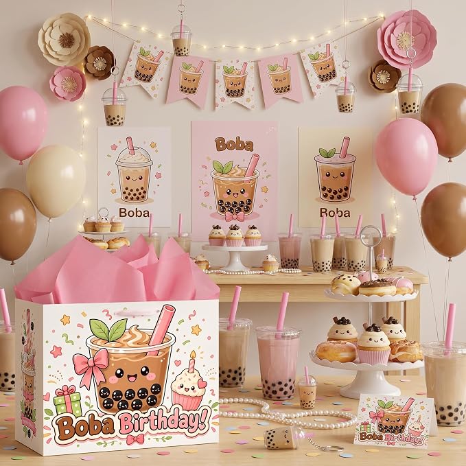 Hkshaoda Bubble Tea Gift Bag - Image 3