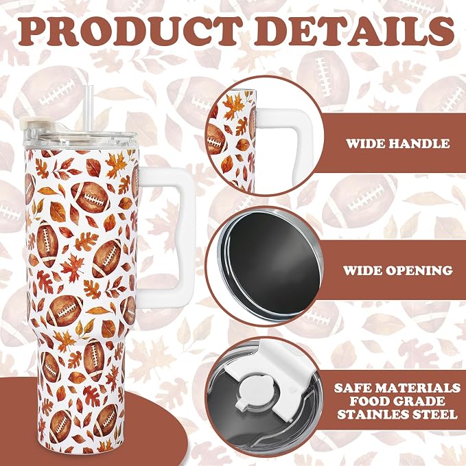 JarThenaAMCS Fall Football Tumbler - Image 3