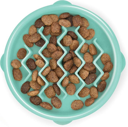 Outward Hound Fun Feeder Slo Bowl – Small 3/4-Cup Capacity, Slow Feeding by OutwardHound